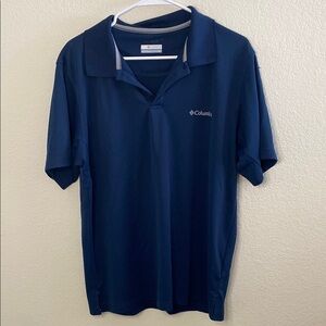 Columbia Men's Deep Blue‎ Polo Shirt